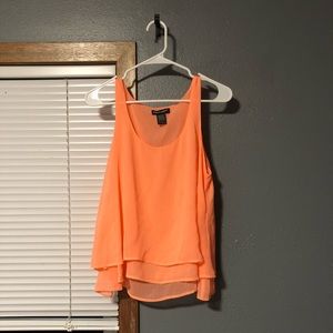 Orange- Coral Blouse
